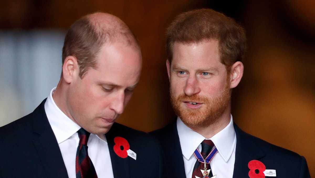 Prince Harry acknowledges tensions with his brother, says they're on