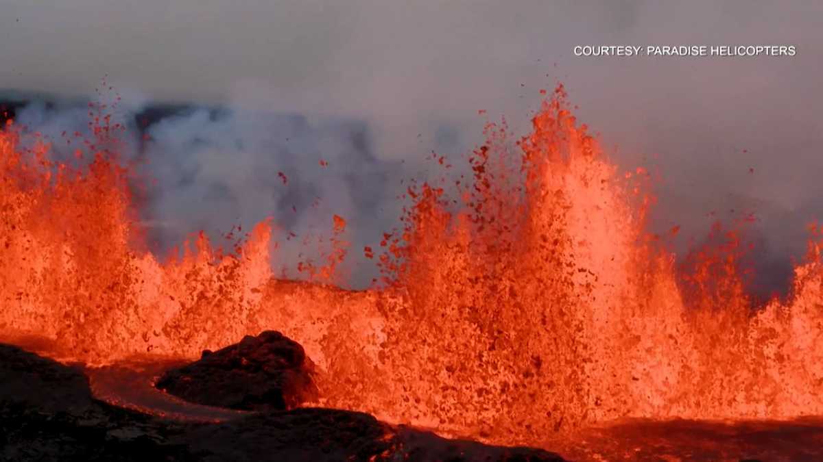 Lava is spilling toward a key Hawaiian highway, but the governor says ...