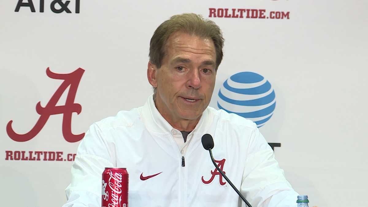 Watch Nick Saban After Iron Bowl Win