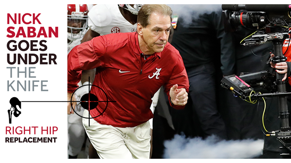 Alabama Coach Nick Saban Undergoes Successful Hip Replacement Surgery 9066