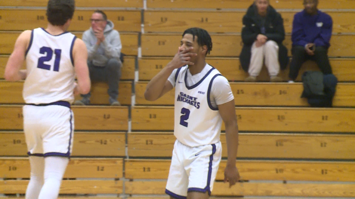 Saint Michael's College men's basketball takes down Assumption for third straight win