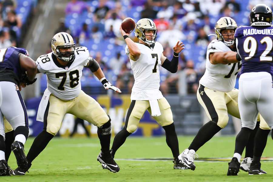 PHOTO GALLERY: Saints six turnovers lead to Ravens 17-14 win