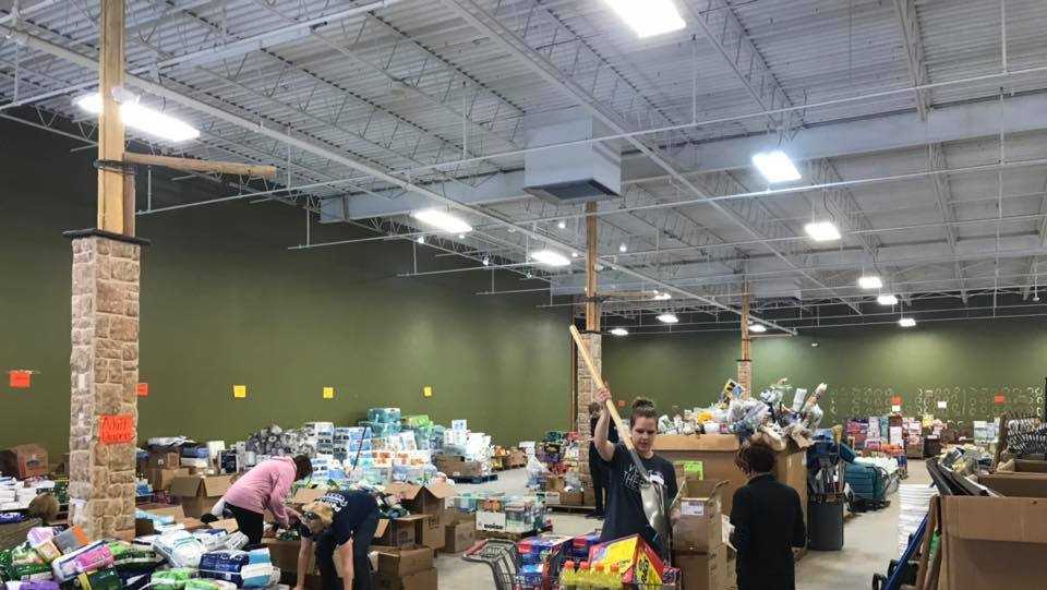 Cleaning supplies, boots high on needs list for flooding victims