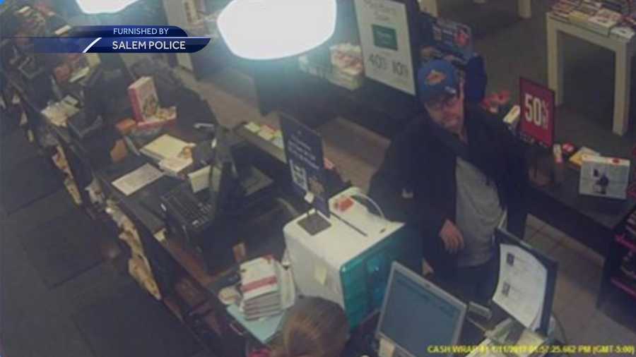 Salem Police Seek Man Who Stole 400 Worth Of Books