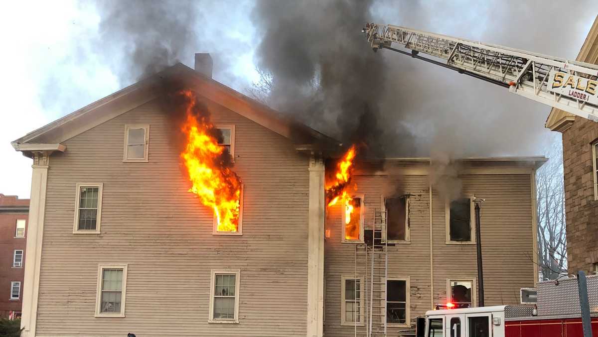 Early morning fire destroys historic apartment building, displaces