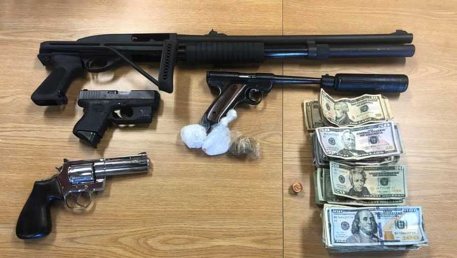 Salinas Police Arrest Man With Drugs Cash And Guns