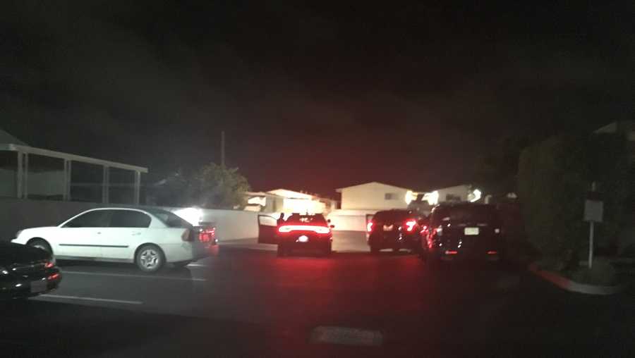 Homes were evacuated as Salinas Police were engaged in a stand off Thursday evening.