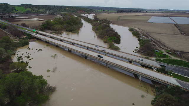 California sees atmospheric river, evacuation warnings issued on Central Coast - Vimarsana News