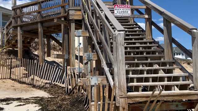 3 staircases at Salisbury Beach still closed after winter erosion - Vimarsana News