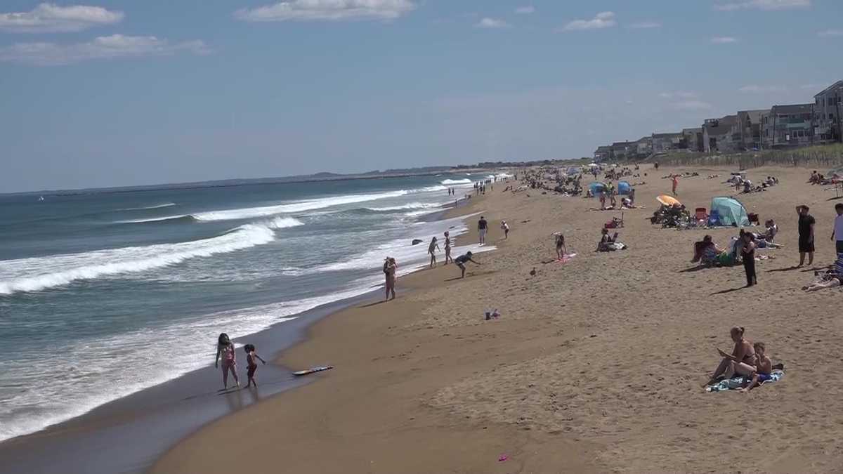 Dangerous rip currents at Salisbury Beach, Massachusetts DCR says