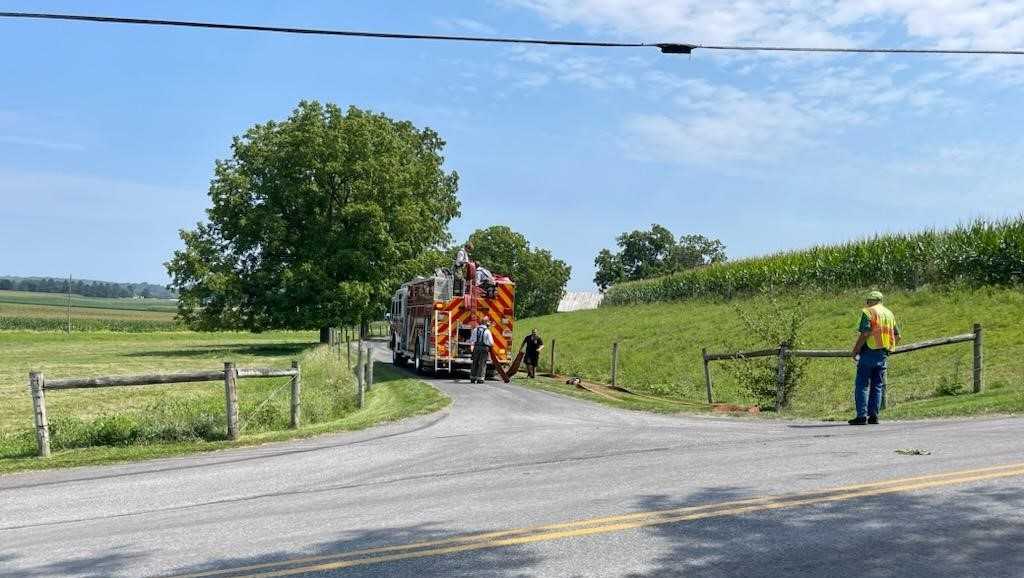 House fire in Salisbury Township