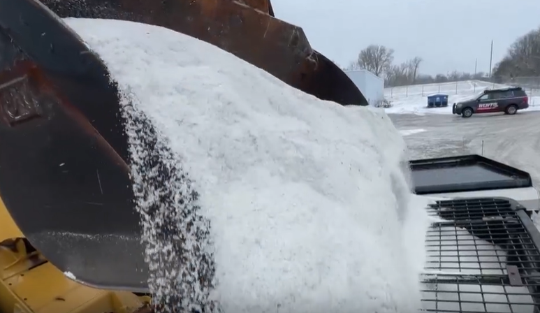 Greater Cincinnati salt supplies under pressure after another winter storm