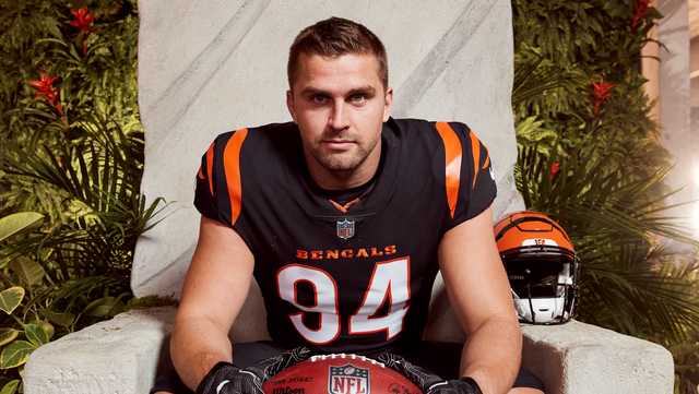 Sam Hubbard Cincinnati Bengals Road Jersey - White