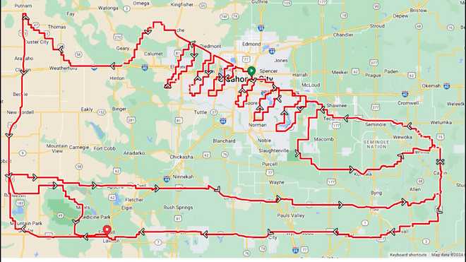Sam West's GPS world record attempt