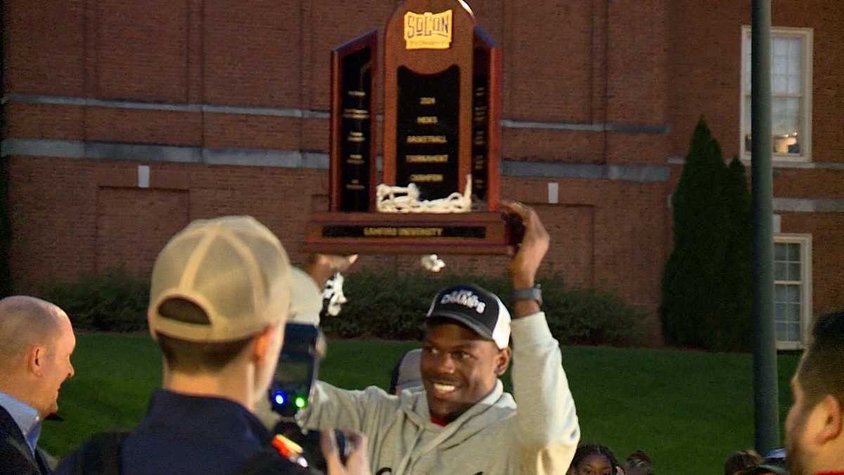 Samford returns home after SoCon Championship win