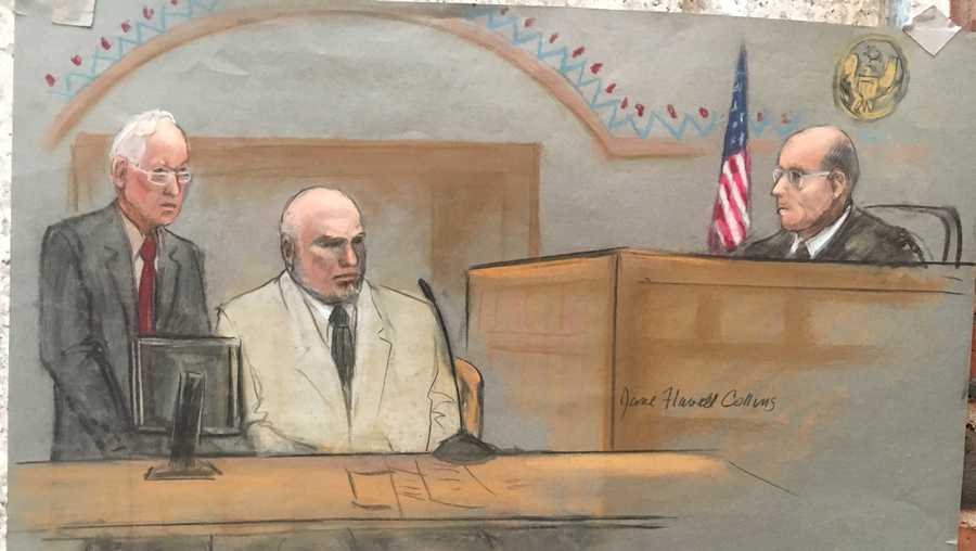 Gary Lee Sampson courtroom sketch