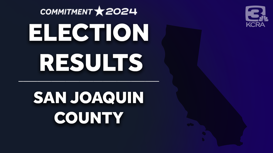 California 2024 General Election San Joaquin County results