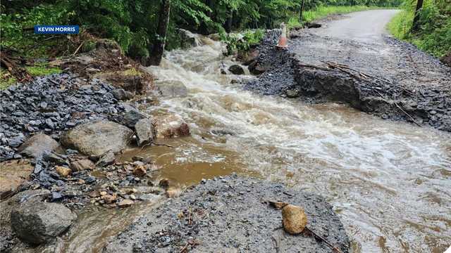 New Hampshire road washed out for second time in two weeks - Vimarsana News