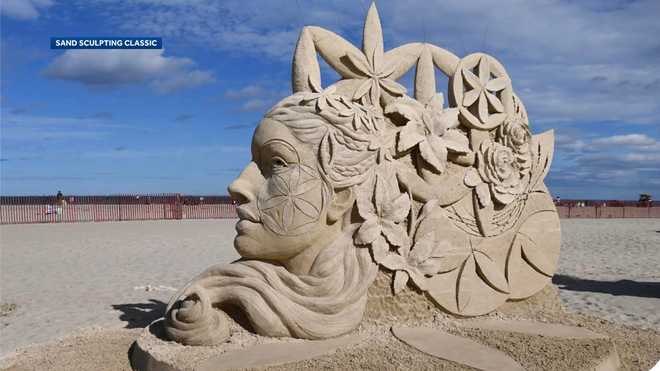 Escultor hawaiano gana 2022 Hampton Beach Sand Sculpting Classic