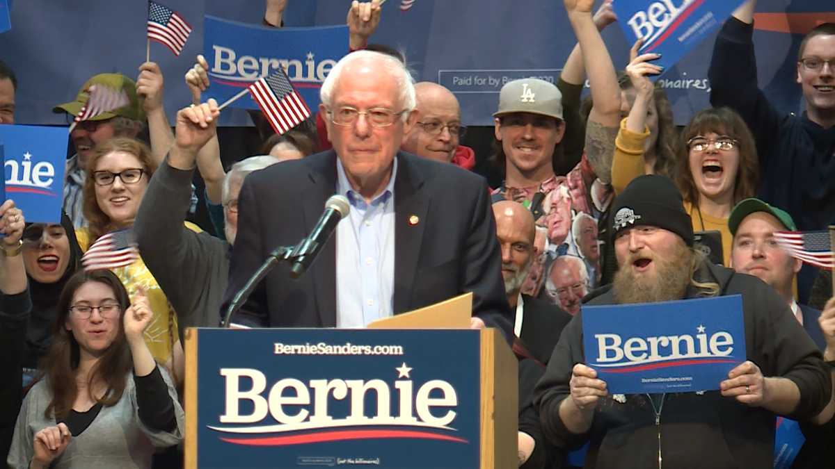 Sen Sanders Makes Presidential Campaign Stop In Council Bluffs 