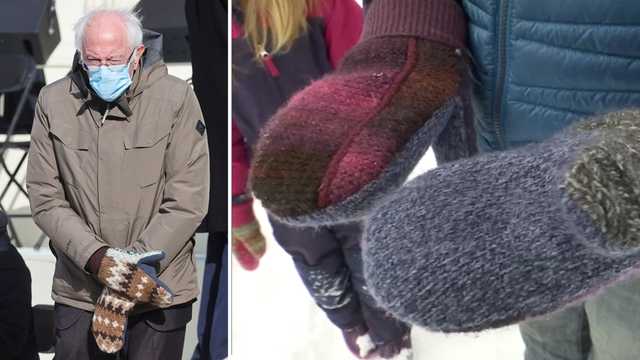 Meet the Vermont teacher who turned an old sweater into Bernie Sanders' mittens - Vimarsana News
