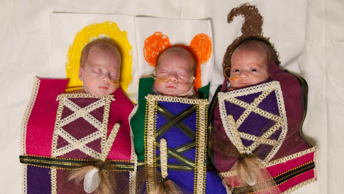 Oklahoma hospital's NICU babies dress up as Halloween favorites