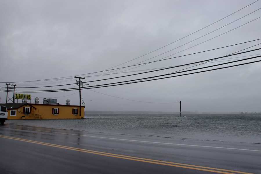 Images: Flooding along NH coastline caused by winter storm