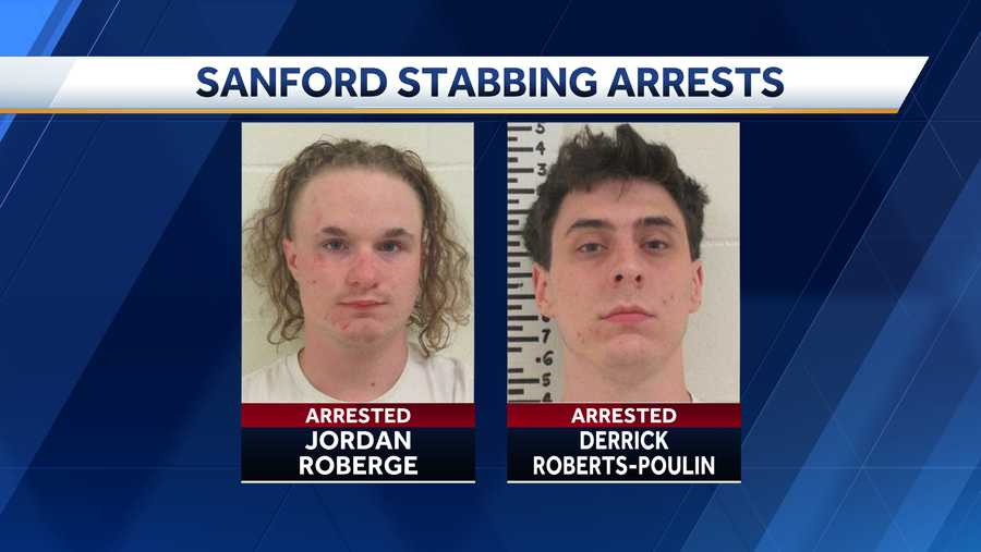Two arrested in Sanford stabbing