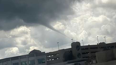 Video shows waterspout in Seminole County, Florida