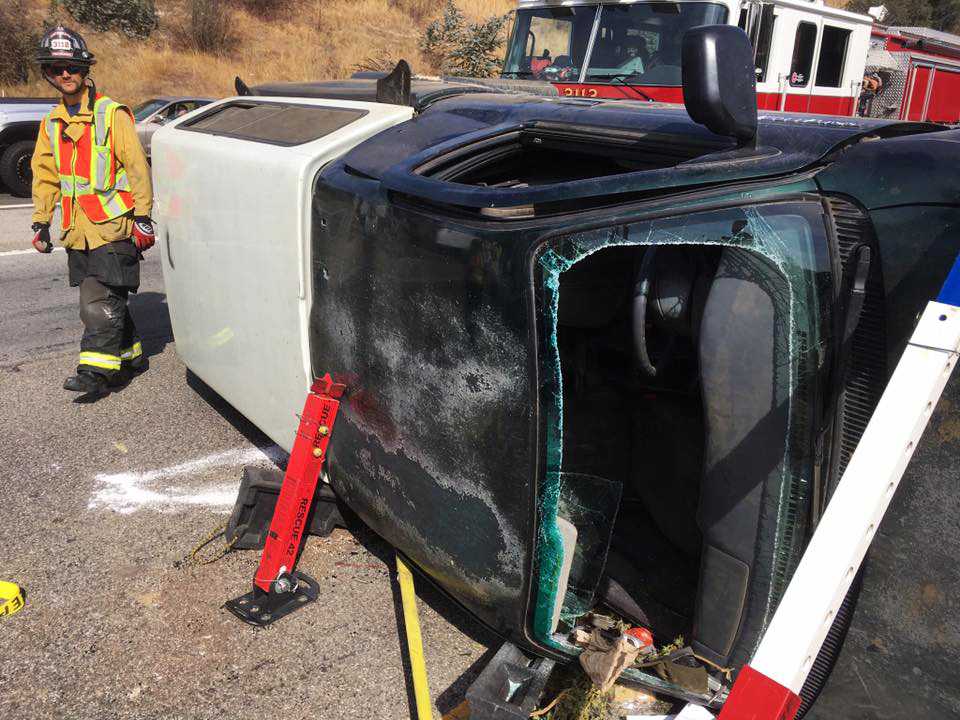 photos from santa cruz truck collision nov. 13
