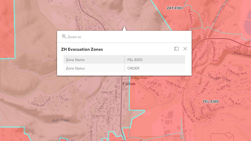 How to find your evacuation zone in Santa Cruz County