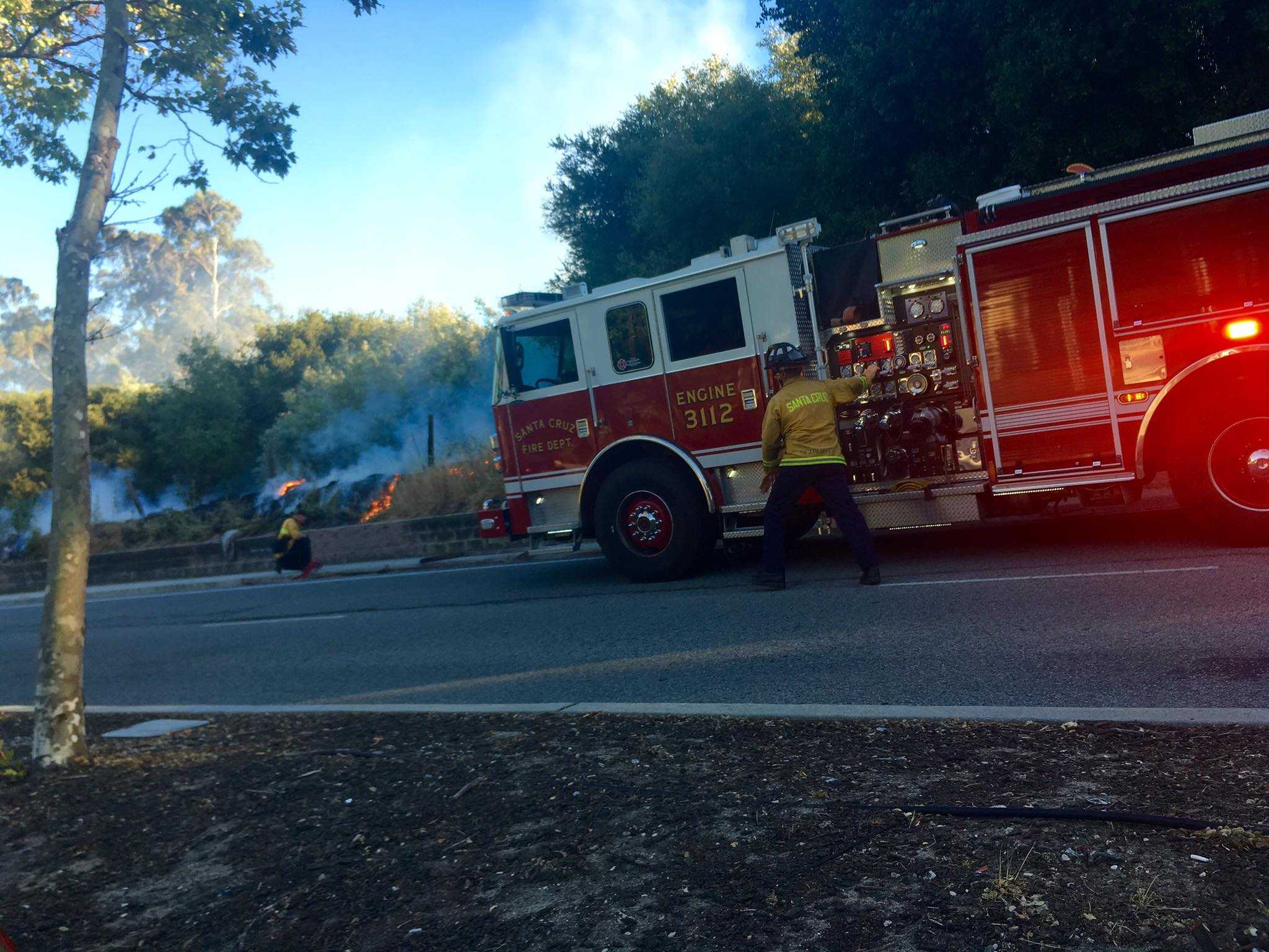 Firefighters Prepare For Firework Fires Over Independence Day Weekend