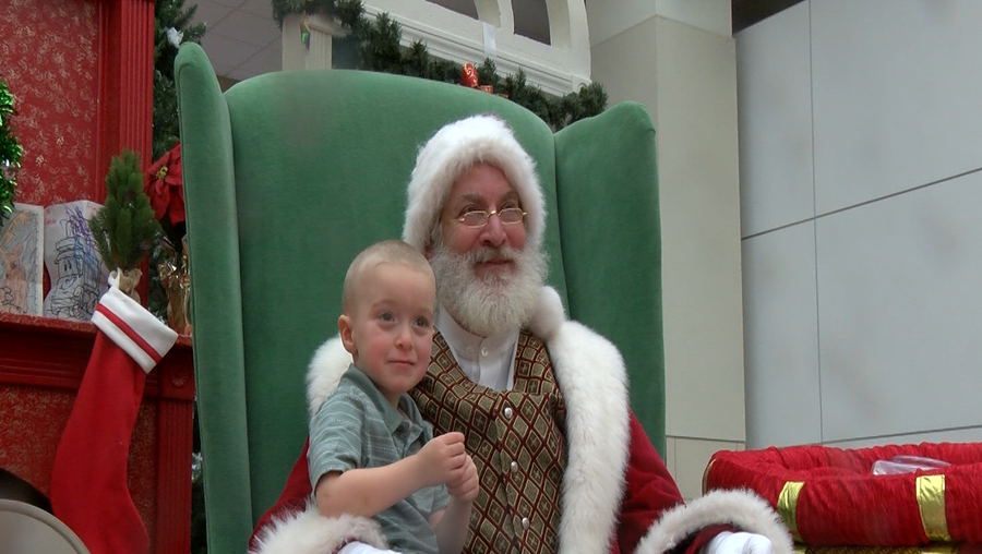 Mall offers Santa time for special needs children