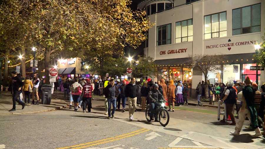 From witches to spooky creatures, people got creative and went all out this Halloween in downtown Santa Cruz. Every Halloween, streets in downtown are closed off to cars and open for foot traffic.