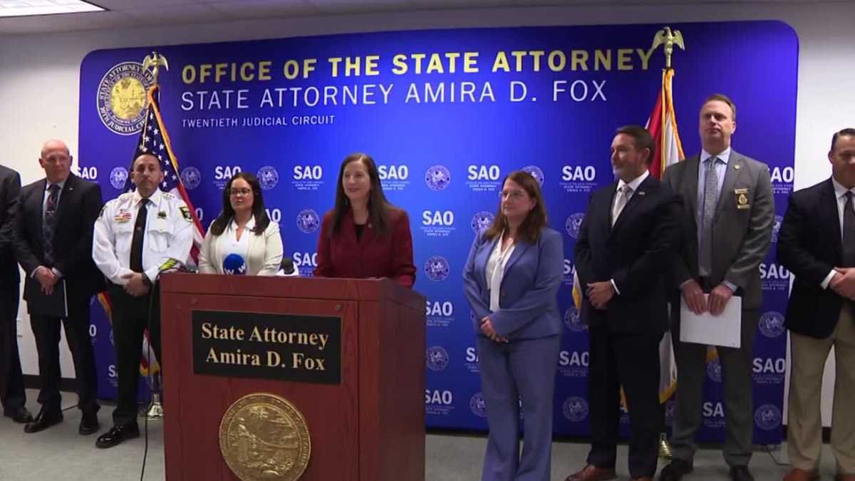 SW Florida law enforcement officials announce results from operation against child exploitation