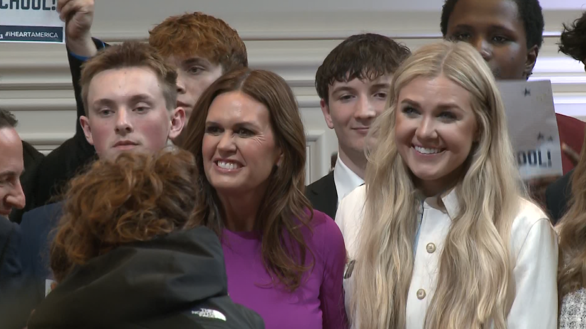 Erika Kirk & Sarah Huckabee Sanders announce Arkansas partnership with Turning Point USA