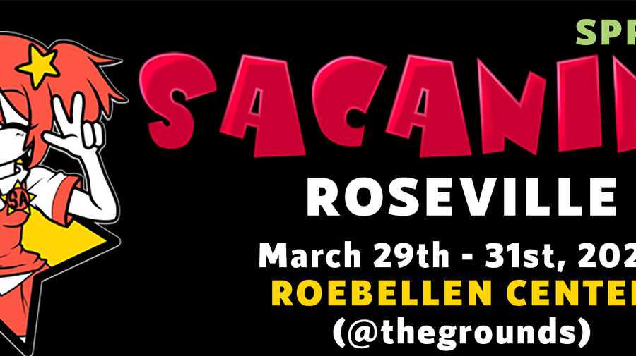 SacAnime Roseville (Spring) convention this weekend