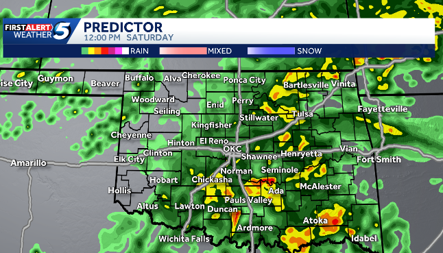 Hour-by-hour forecast: When will Oklahoma see severe storms?
