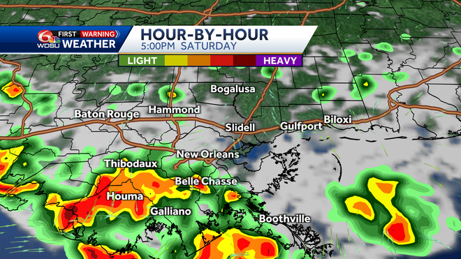 New Orleans weather forecast tropical forecast hurricane Debby