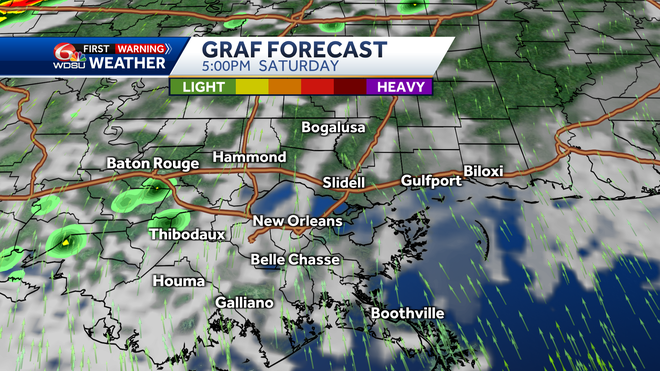 graf forecast 5 pm saturday