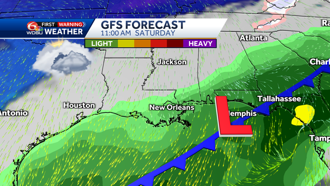 mardi gras day forecast