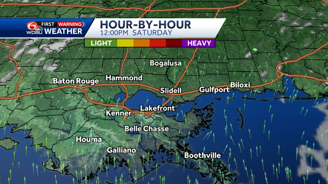 New Orleans Louisiana Memorial Day weekend weather forecast