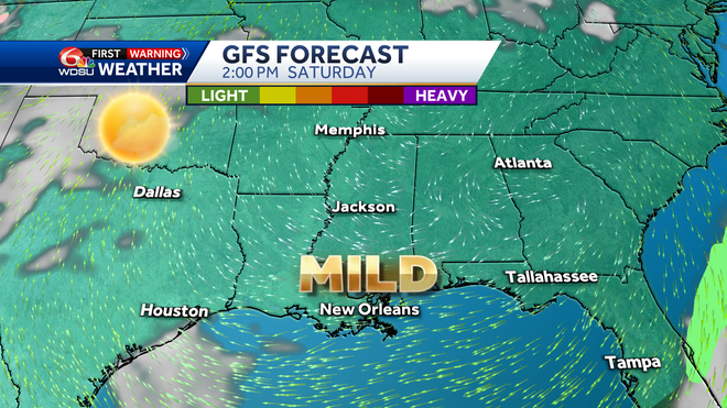 New Orleans weather forecast will a tornado hit New Orleans