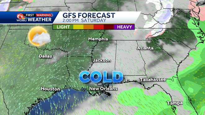 saturday weather features