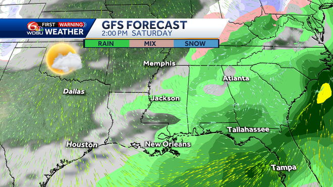 saturday weather features