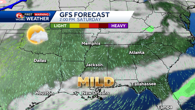 saturday weather features