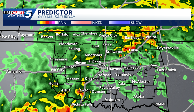 Hour-by-hour forecast: When will Oklahoma see severe storms?