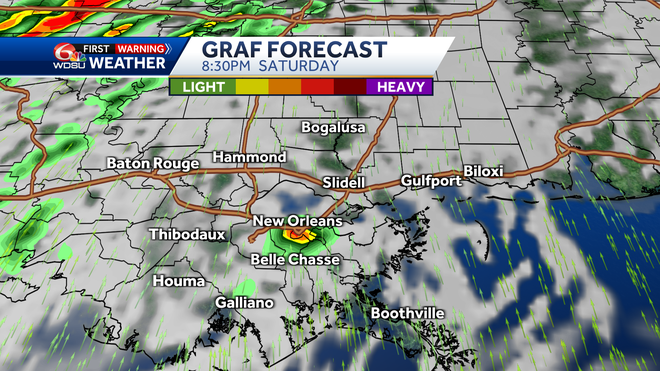 graf forecast 8:30 pm saturday