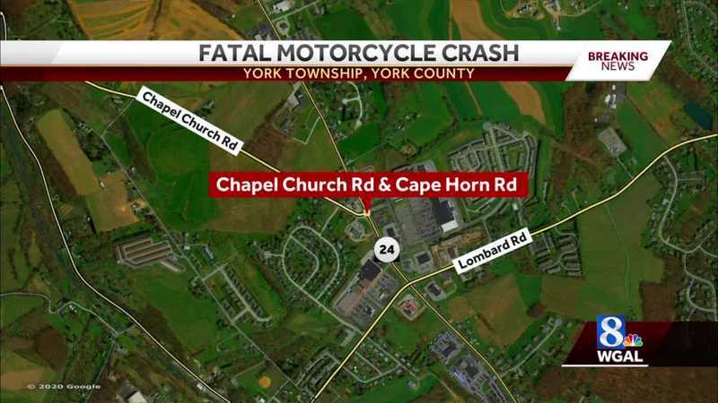 YORK COUNTY: Coroner indentifies motorcyclist who died in crash