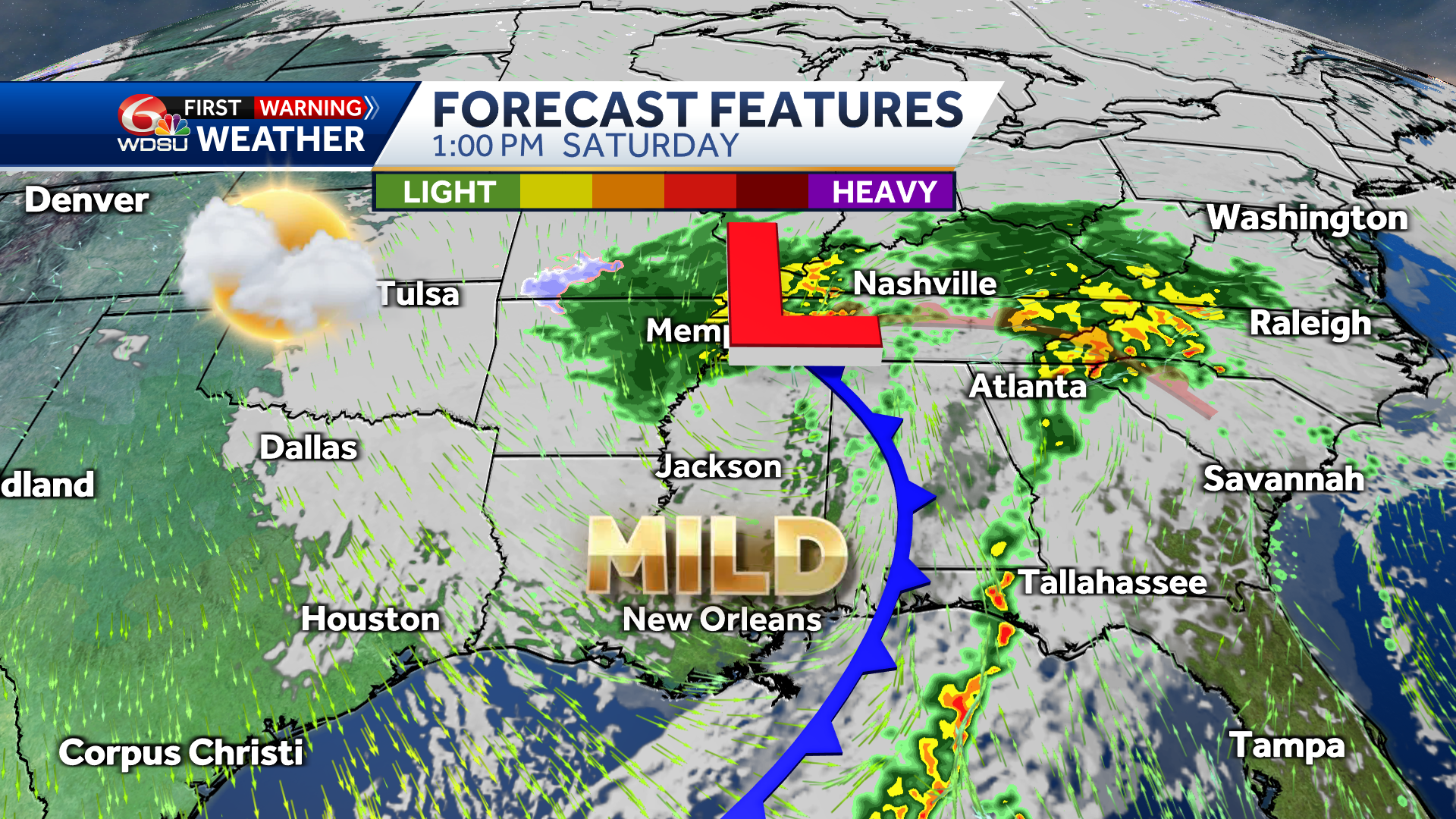 New Orleans Storm Forecast Rain Flooding Weekend High Temps   Sat Pm 65b43b6229170 